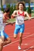 Dražen Hudoletnjak iz Varaždina trčao je prvu izmjenu štafete 4 x 400 m za