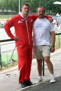 Strahija i trener Todorović nakon natjecanja