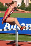 Ivana Kikelj u utrci na 100 m prepone