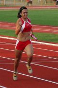 Manuela Turk, zadnja izmjena u utrci ?tafeta 4 x 100m