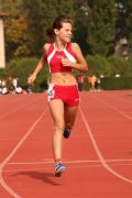 Ivana Zadravec, pobjednica u utrci na 200 m za limačice