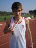 Matija Golub, srebrni na 1000 m