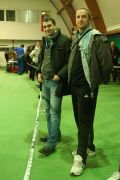 Trener Aleksandar ?bulj sa de?urnim liječnikom na natjecanju