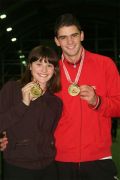 Mateja Jambrović (Međimurje) i Antonio Zelić (Sv.Ante Knin), najb