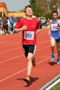 Karlo Setnik u utrci kadeta na 1500 m