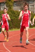 Patrik ?kvorc i Ivan Blagus u ?tafeti kadeta na 4 x 100 m
