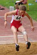 Maja Kos u skoku u dalj za kadetkinje U-14
