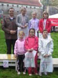 Najbolje učenice 1. razreda na Jesenskom krosu 2010.