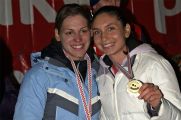 Matea Matošević s Marinom Milković slavi nakon pobjede u konkurenciji 