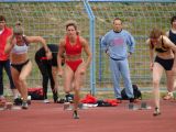 Start utrke seniorki na 100 m