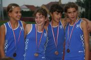 Brončane na 4x100m članice AK Bjelovar