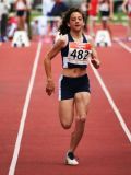 Iva Patafta u utrci na 60 m za pionirke U14