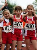 Patricija Končić, Nina Dob?a i Ana Marčec nakon utrke na 300 m