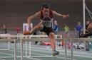 11.02.2017. - Vienna indoor Gala, Beč - Leon Babić na zadnjoj preponi utrke na 60 m u kojoj je osvojio 1. mjesto